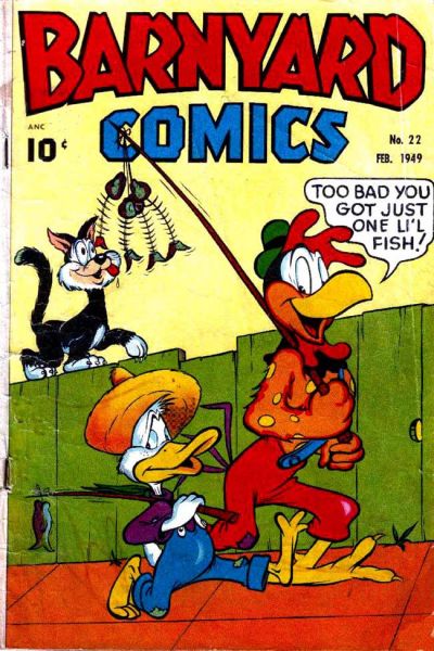 Cover for Barnyard Comics (Pines, 1944 series) #22