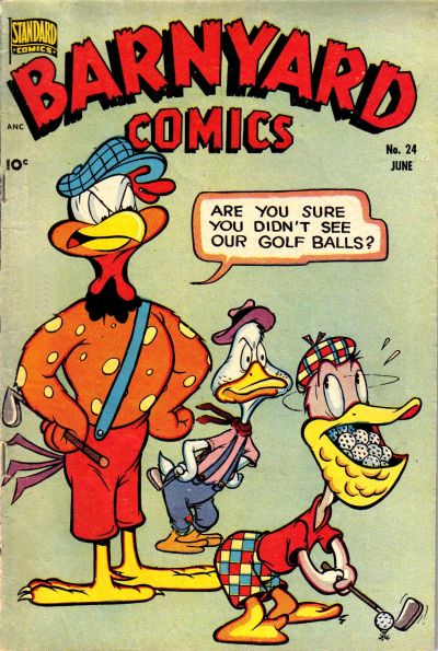Cover for Barnyard Comics (Pines, 1944 series) #24