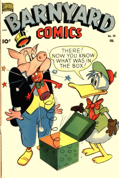 Cover for Barnyard Comics (Pines, 1944 series) #28