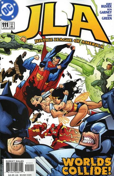 Cover for JLA (DC, 1997 series) #111 [Direct Sales]