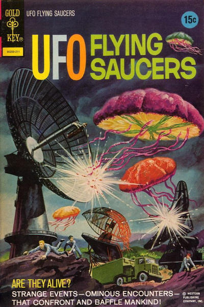 Cover for UFO Flying Saucers (Western, 1968 series) #3