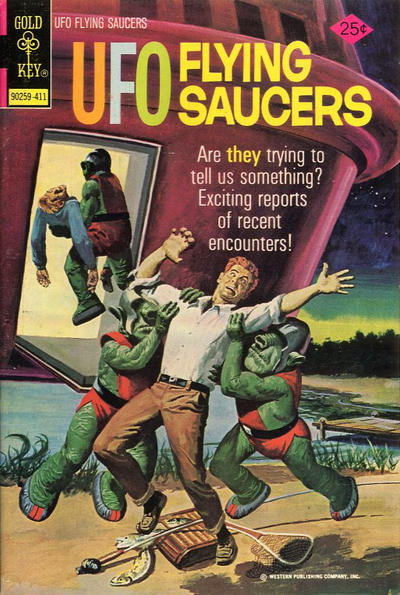 Cover for UFO Flying Saucers (Western, 1968 series) #4 [Gold Key]