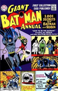 Cover Thumbnail for Giant Batman Annual #1 Replica Edition (DC, 1999 series) 