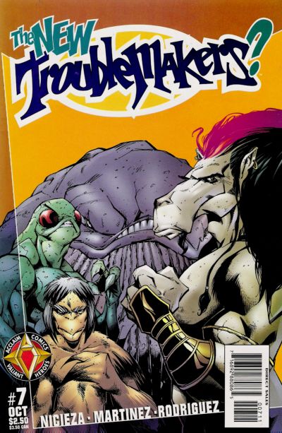 Cover for Troublemakers (Acclaim / Valiant, 1997 series) #7