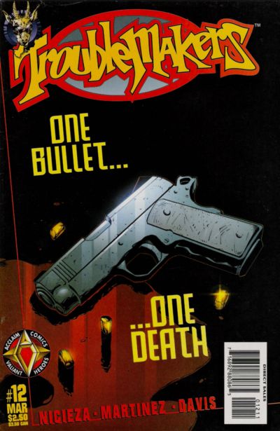 Cover for Troublemakers (Acclaim / Valiant, 1997 series) #12