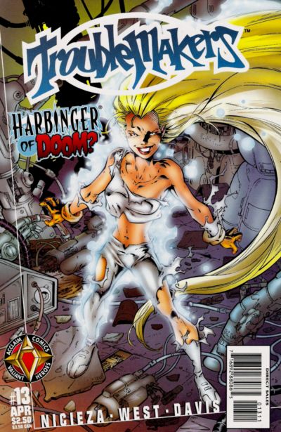 Cover for Troublemakers (Acclaim / Valiant, 1997 series) #13