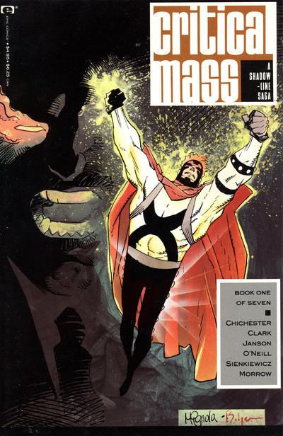 Cover for A Shadowline Saga: "Critical Mass" (Marvel, 1990 series) #1