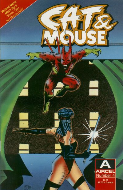 Cover for Cat & Mouse (Malibu, 1990 series) #4