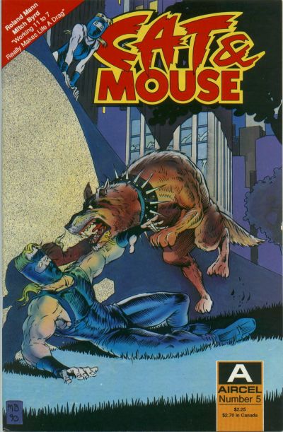 Cover for Cat & Mouse (Malibu, 1990 series) #5
