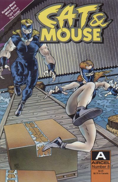 Cover for Cat & Mouse (Malibu, 1990 series) #8