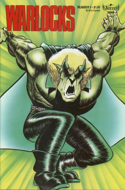 Cover for Warlocks (Malibu, 1988 series) #5
