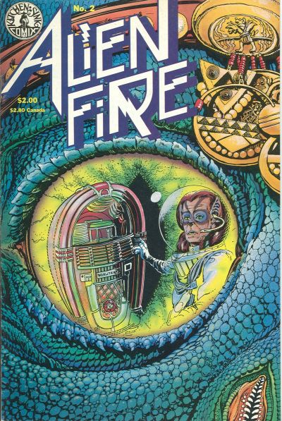 Cover for Alien Fire (Kitchen Sink Press, 1987 series) #2