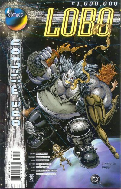 Cover for Lobo (DC, 1993 series) #1,000,000 [Direct Sales]