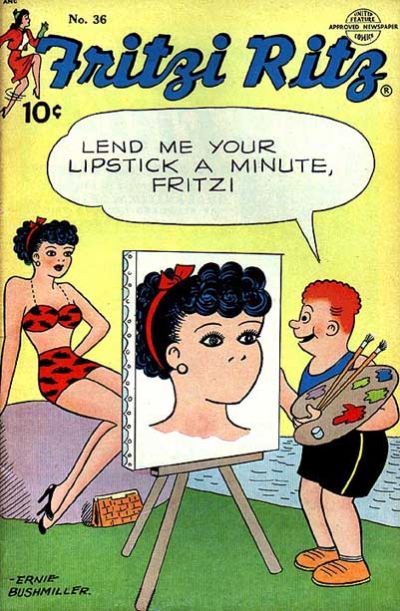 Cover for Fritzi Ritz (United Feature, 1953 series) #36