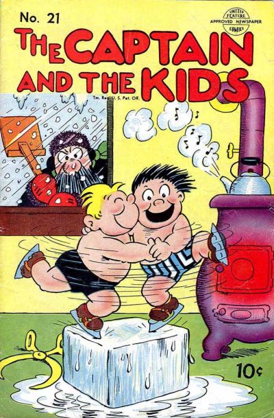 Cover for The Captain and the Kids (United Feature, 1949 series) #21