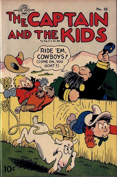 Cover for The Captain and the Kids (United Feature, 1949 series) #23