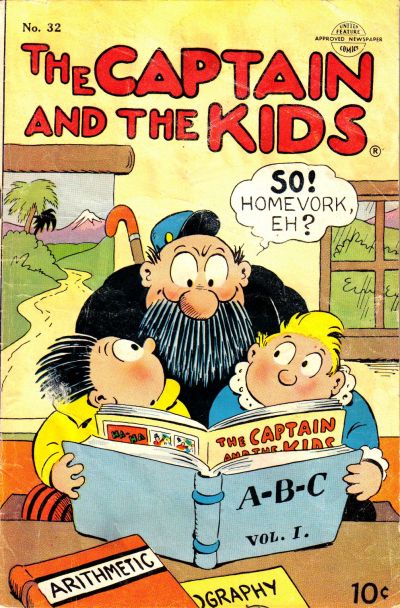 Cover for The Captain and the Kids (United Feature, 1949 series) #32