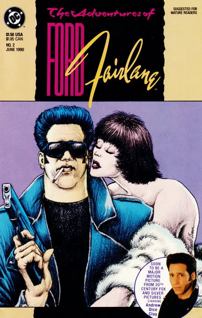 Cover for The Adventures of Ford Fairlane (DC, 1990 series) #2
