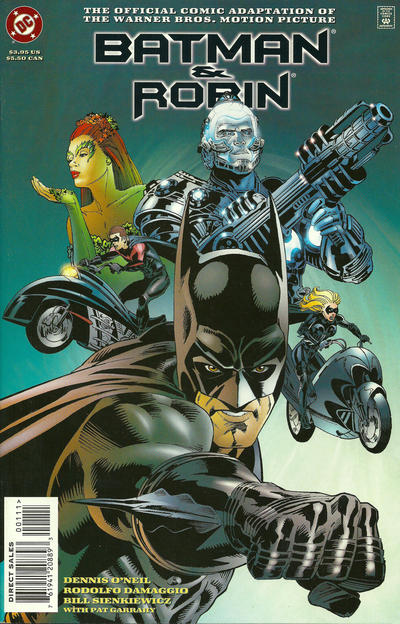 Cover for Batman and Robin: The Official Comic Adaptation of the Warner Bros. Motion Picture (DC, 1997 series) #[nn] [Standard Edition - Direct Sales]