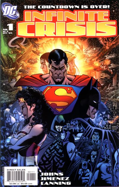 Cover for Infinite Crisis (DC, 2005 series) #1 [George Pérez Cover]