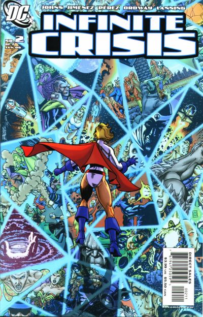 Cover for Infinite Crisis (DC, 2005 series) #2 [George Pérez Cover]