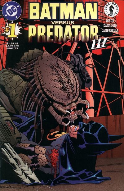 Cover for Batman / Predator III [Batman Versus Predator III] (DC, 1997 series) #1 [Direct Sales]