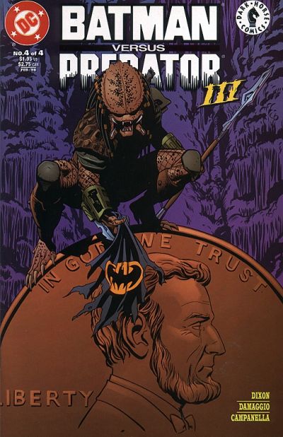 Cover for Batman / Predator III [Batman Versus Predator III] (DC, 1997 series) #4