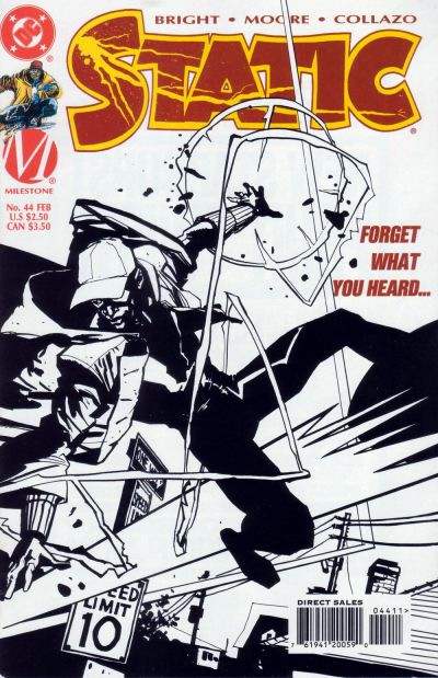Cover for Static (DC, 1993 series) #44