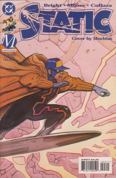Cover for Static (DC, 1993 series) #45