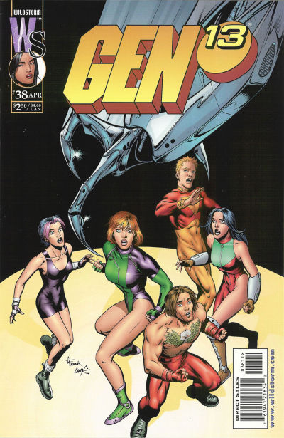 Cover for Gen 13 (DC, 1999 series) #38 [Gary Frank / Cam Smith Cover]
