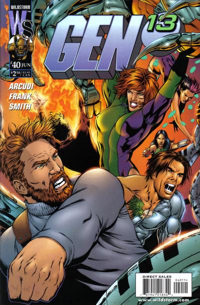 Cover for Gen 13 (DC, 1999 series) #40 [Gary Frank / Cam Smith Cover]
