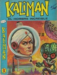 Cover Thumbnail for Kalimán El Hombre Increíble (Promotora K, 1965 series) #48