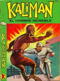 Cover Thumbnail for Kalimán El Hombre Increíble (Promotora K, 1965 series) #56