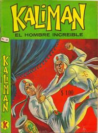 Cover Thumbnail for Kalimán El Hombre Increíble (Promotora K, 1965 series) #60