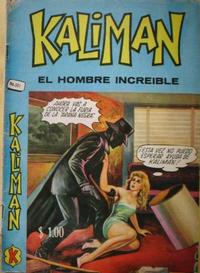 Cover Thumbnail for Kalimán El Hombre Increíble (Promotora K, 1965 series) #301