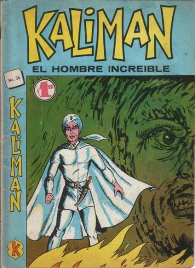 Cover for Kalimán El Hombre Increíble (Promotora K, 1965 series) #34