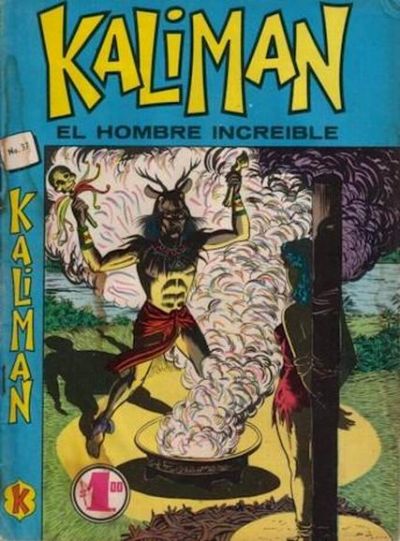 Cover for Kalimán El Hombre Increíble (Promotora K, 1965 series) #37