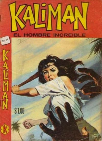Cover for Kalimán El Hombre Increíble (Promotora K, 1965 series) #39