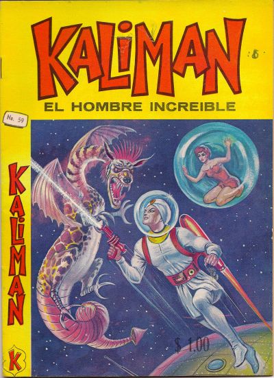Cover for Kalimán El Hombre Increíble (Promotora K, 1965 series) #59