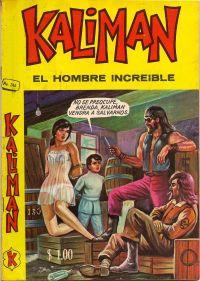 Cover for Kalimán El Hombre Increíble (Promotora K, 1965 series) #246