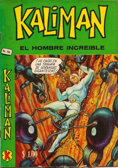 Cover for Kalimán El Hombre Increíble (Promotora K, 1965 series) #288