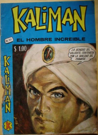Cover for Kalimán El Hombre Increíble (Promotora K, 1965 series) #322