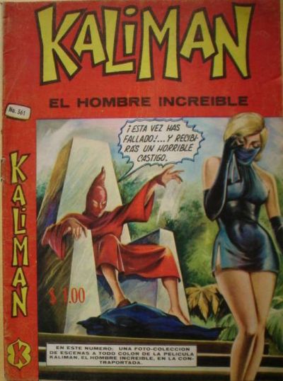 Cover for Kalimán El Hombre Increíble (Promotora K, 1965 series) #361