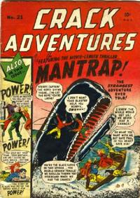 Cover Thumbnail for Crack Adventures (Bell Features, 1952 ? series) #21