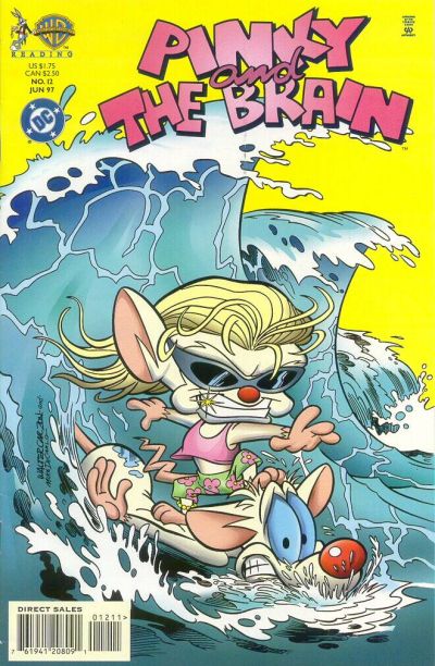 Cover for Pinky and the Brain (DC, 1996 series) #12 [Direct Sales]
