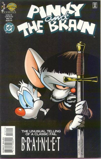 Cover for Pinky and the Brain (DC, 1996 series) #14 [Direct Sales]