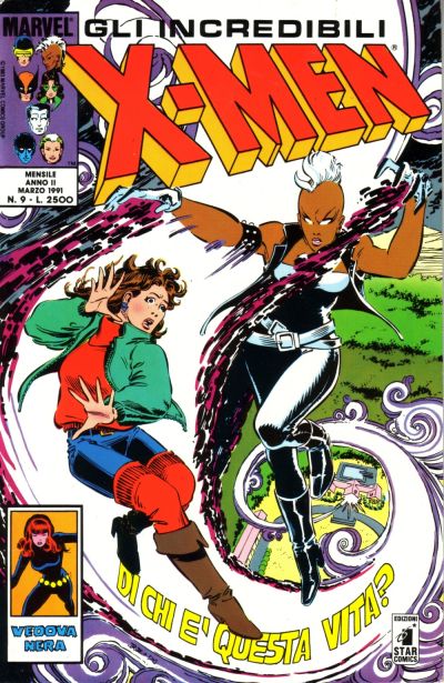 Cover for Gli Incredibili X-Men (Edizioni Star Comics, 1990 series) #9