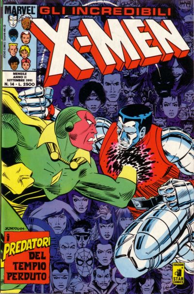 Cover for Gli Incredibili X-Men (Edizioni Star Comics, 1990 series) #14