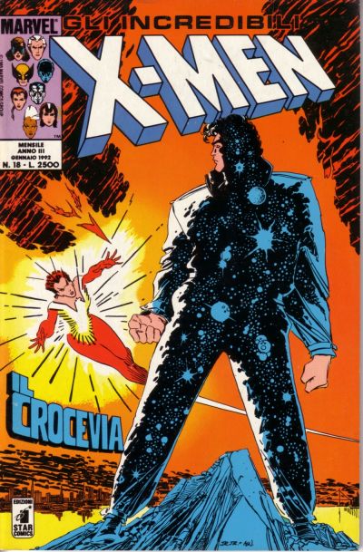 Cover for Gli Incredibili X-Men (Edizioni Star Comics, 1990 series) #18