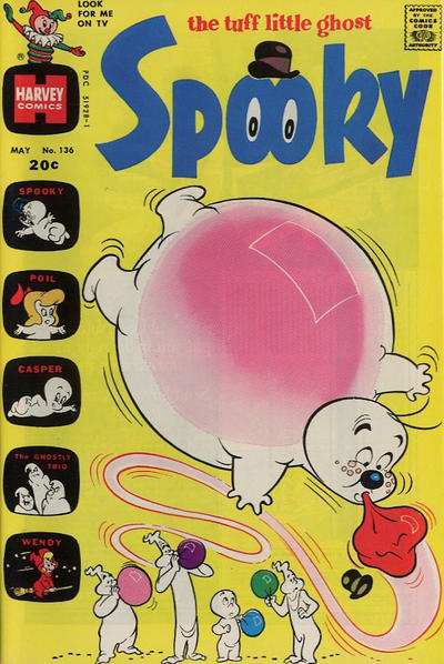 Cover for Spooky (Harvey, 1955 series) #136